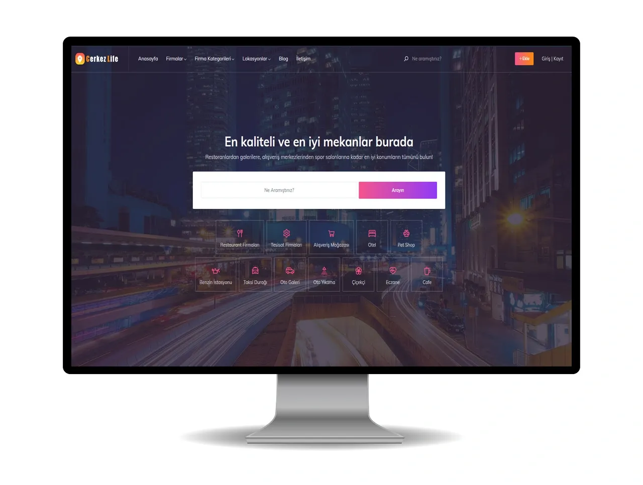 Firma Ekleme Sitesi PHP Yazılımı | Firma Tanıtım Scripti