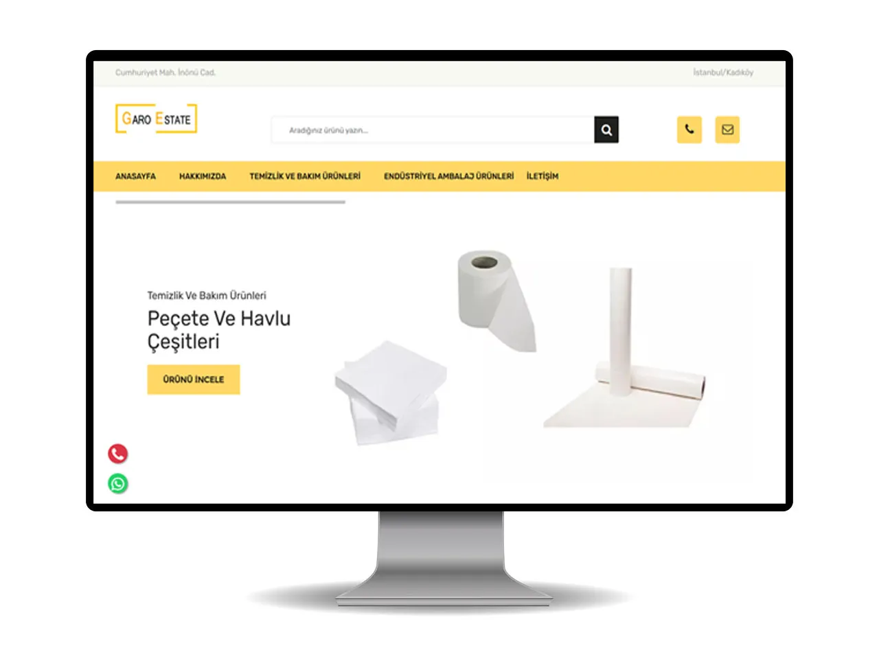 Hırdavat Firmaları Kurumsal Web Site PHP Scripti | Hazır Web Sitesi