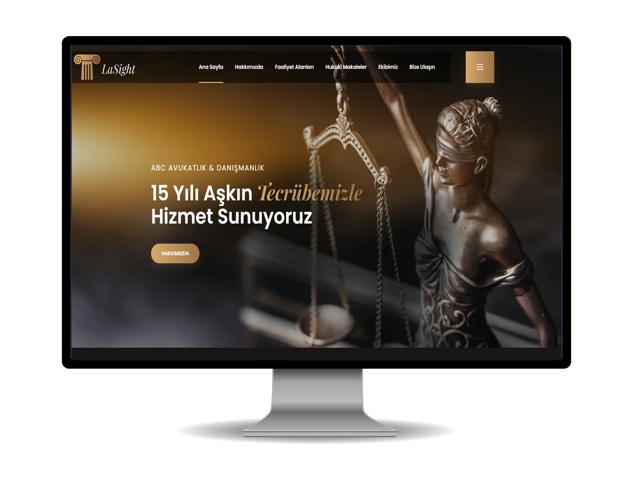 Hukuk Bürosu Web Site Yazılımı v1 | Hazır Avukat Sitesi PHP Script