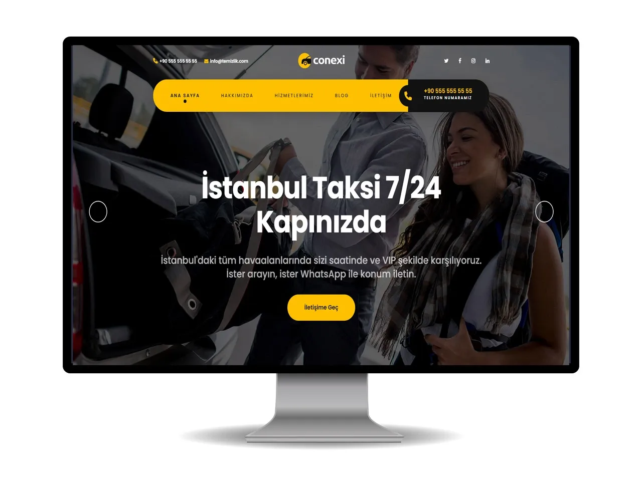 Taksi Web Site Yazılımı v1 | PHP Tabanlı Hazır Taksi Sitesi